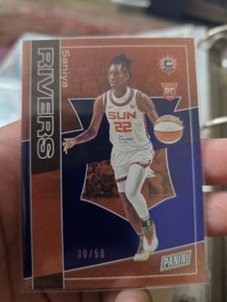 Saniya Rivers Panini RC6 WNBA Rookie Card