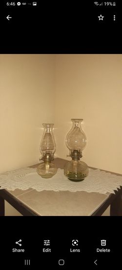 ANTIQUE OIl LAMPS 