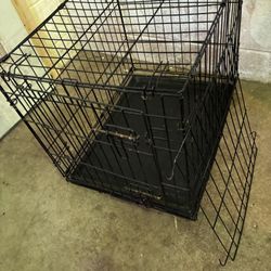Small Dog Cage W/  Removable Divider