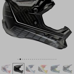 100% Downhill Bike Carbon Fiber Helmet New 