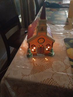 Porcelain Collectable Church