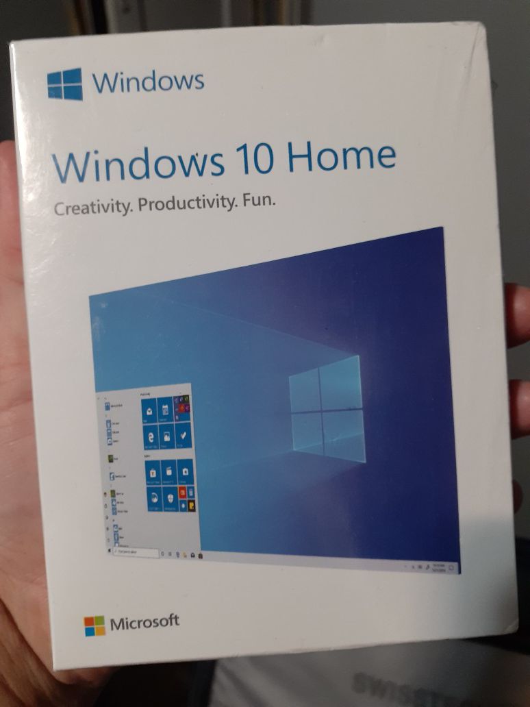 NIB MICROSOFT Windows 10 HOME 64 BIT Home Software
