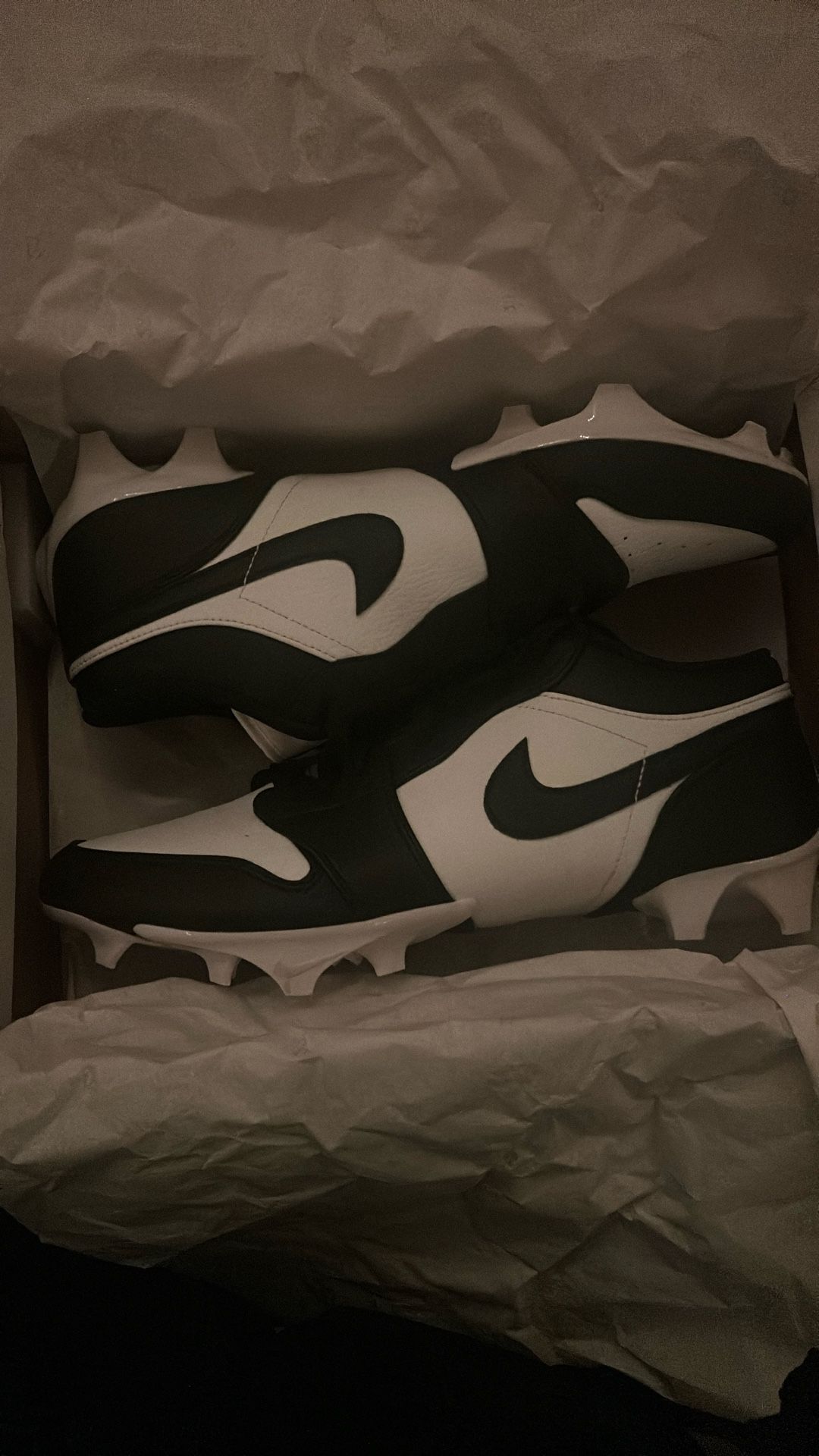 Jordan 1 Low Football Cleats