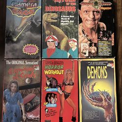 Vhs Horror Vintage Movies Lot Over 100 Titles