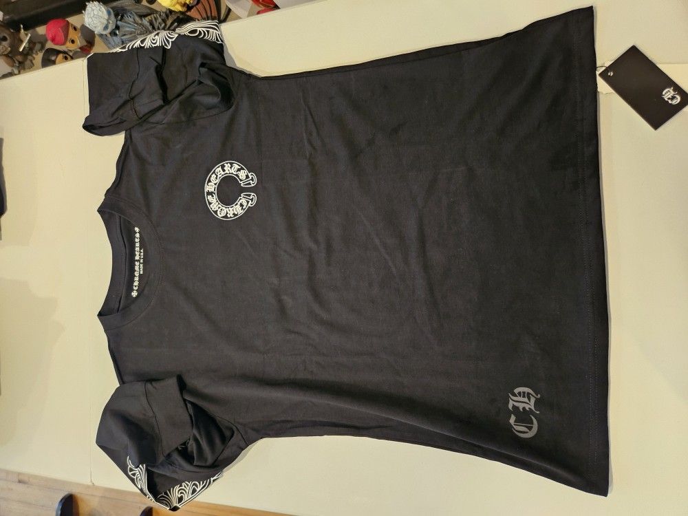 Chrome Hearts USA Black Tshirt Size XL fits like a L R3p$