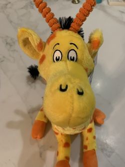 Kohl's Cares Dr. Seuss Giraffe 12" Plush And to Think I Saw It on MULBERRY STREET