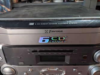 Emerson 6 disc cd player