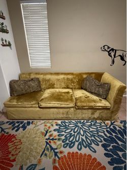 Gold Couch $50