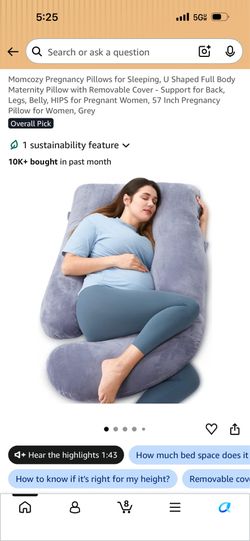 Body pillow/ maternity pillow
