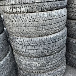 Vendo 275/65/R20 Michelin Las 4 Llantas Por $190