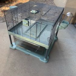 Hamster Cage and Supplies