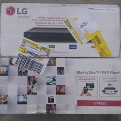 BPM 35 LG DVD Player New