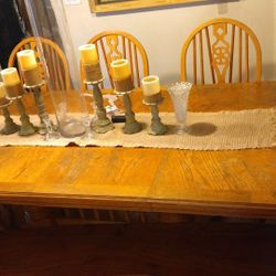 Wooden Dinner Table 