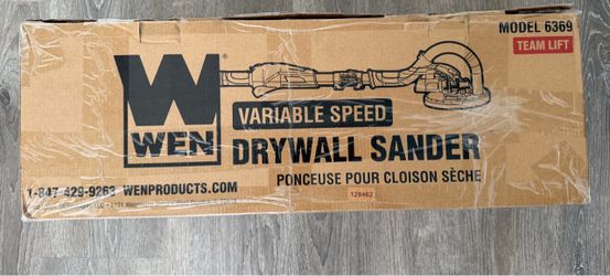 WEN 5 Amp Corded Variable Speed Drywall Sander with 15 ft. Hose