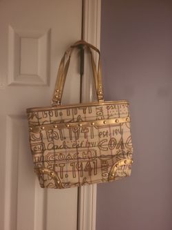 Coach Est. 1941 Graffiti Tote Bag