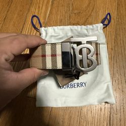 Burberry Men’s TB Belt Size 100