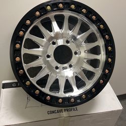 (4) 17x9 KMC IMPACT 544 RAW MACHINED (6X139.7)