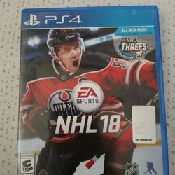 NHL 18 PS4