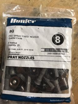 Hunter spray nozzles