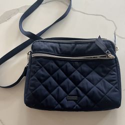 Like New Navy Vera Bradley Crossbody Purse