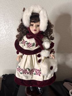 Victorian Collection Genuine Porcelain Doll by Melissa Jane