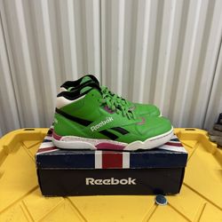 Reebok Reverse Jam Mid- Green- Size 9