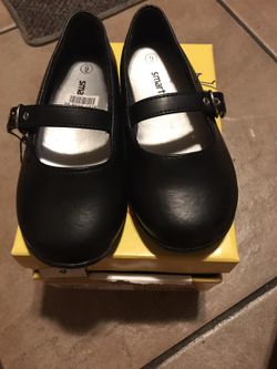 New Black Girls shoes size 9