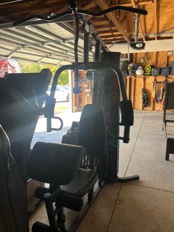 Marcy 150-lb Multifunctional Home Gym Station for Total Body Training MWM-990