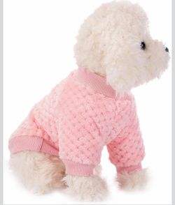 Pink Dog Sweater Size Small ✨new