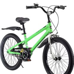 RoyalBaby Kids Bike EZ Balance to Pedal Dual Handbrake Toddlers Boys Girls Bicycle 20 Inch