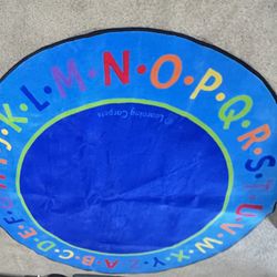 Round Classroom Carpet 6' Diameter 