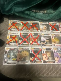 Anime Funko Pops For Sale! (Please Read Description)