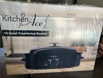 Kitchen Ace 14 Quart Countertop Roaster