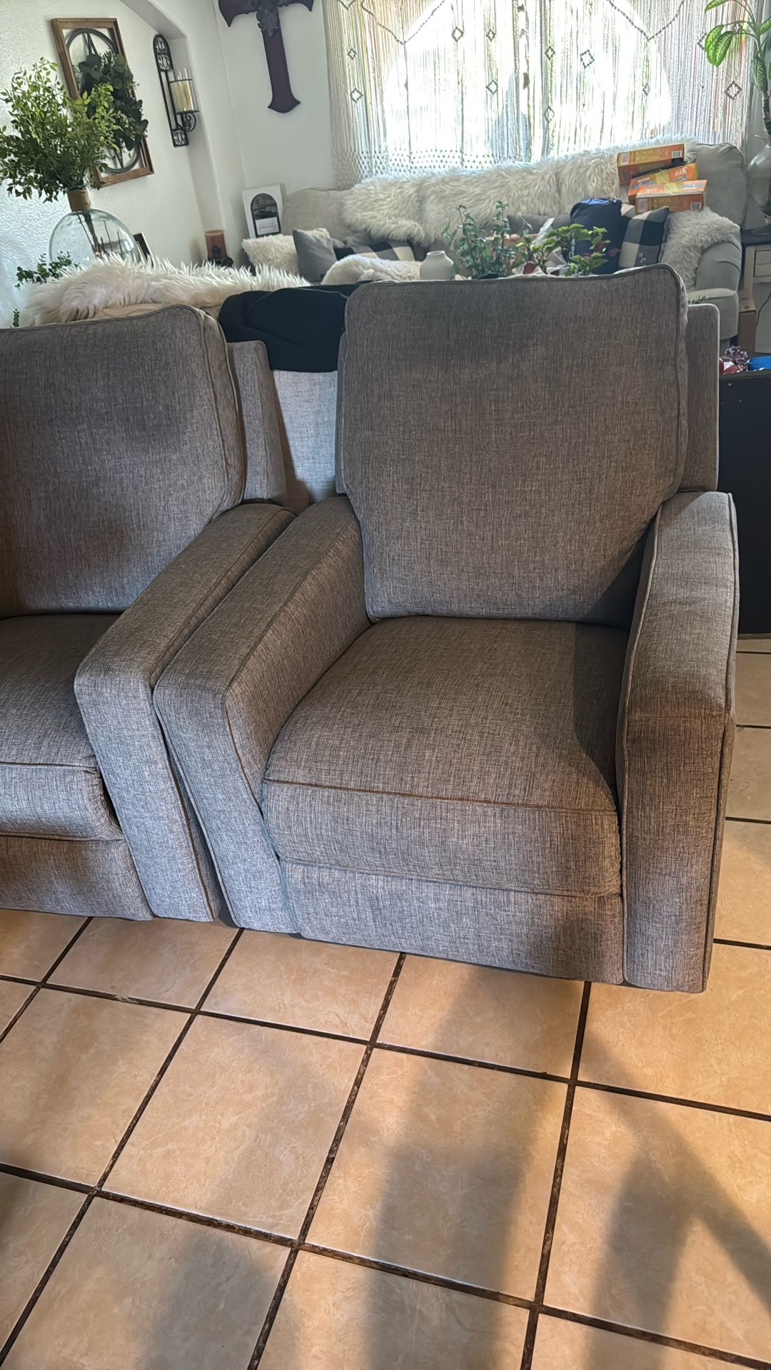 Sofas Reclinable Set De Dos
