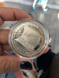 Sterling silver coin