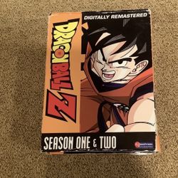 DRACONBALL Z SEASON 1-2 DVD 12- disc set.