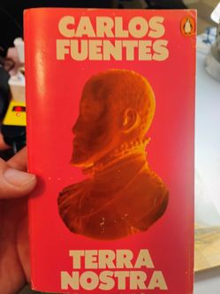 Vintage paperback book Terra nostra