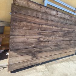 Wood Fence Gate Great Conditions