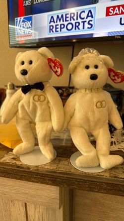 Mr and Mrs wedding Ty bears