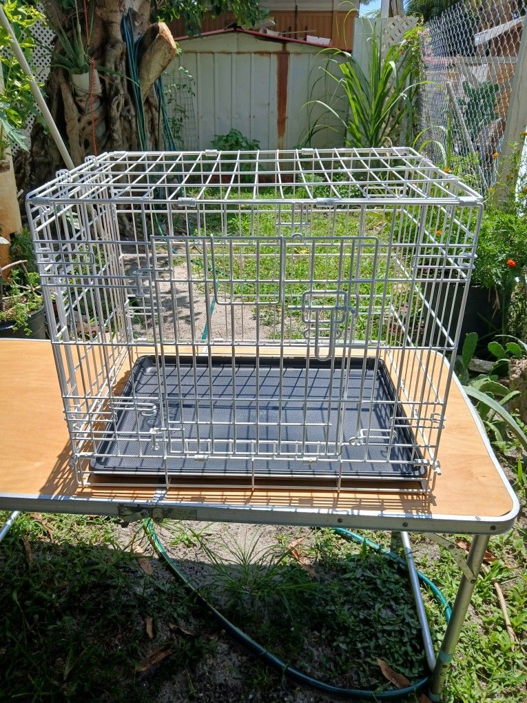 White cage