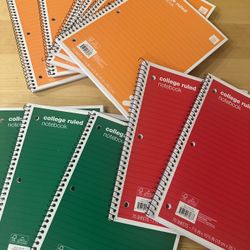 College Ruled Notebook Bundle Deadl