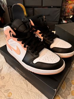 Nike Air Jordan 1 Mid Crimson Tint 10