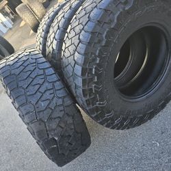 4 used tires Lt37x12.50r17 toyo RT trail open country $250.00 all 4   FIRM PRICE, FIRM PRICE 