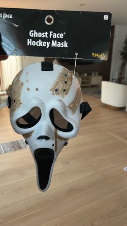 Ghost face Halloween mask