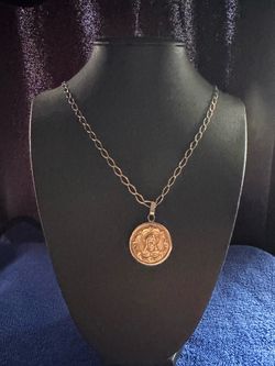 10kt fancy link chain set