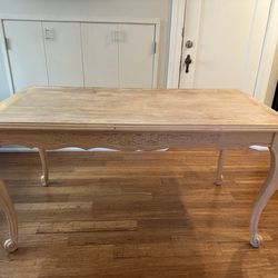 Wood Table and Chair