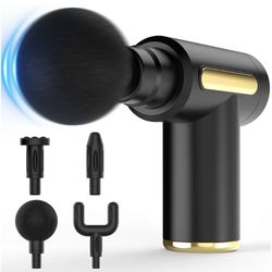 Massage Gun, Small Travel Tool, Massage Gun Deep Tissue,Percussion Handheld Portable Muscle Massager Tool for Full Body Pain Relief, Ideal Gifts for M