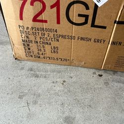 Two Counter Height Chairs