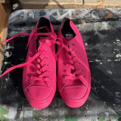 Neón Pink Converse 