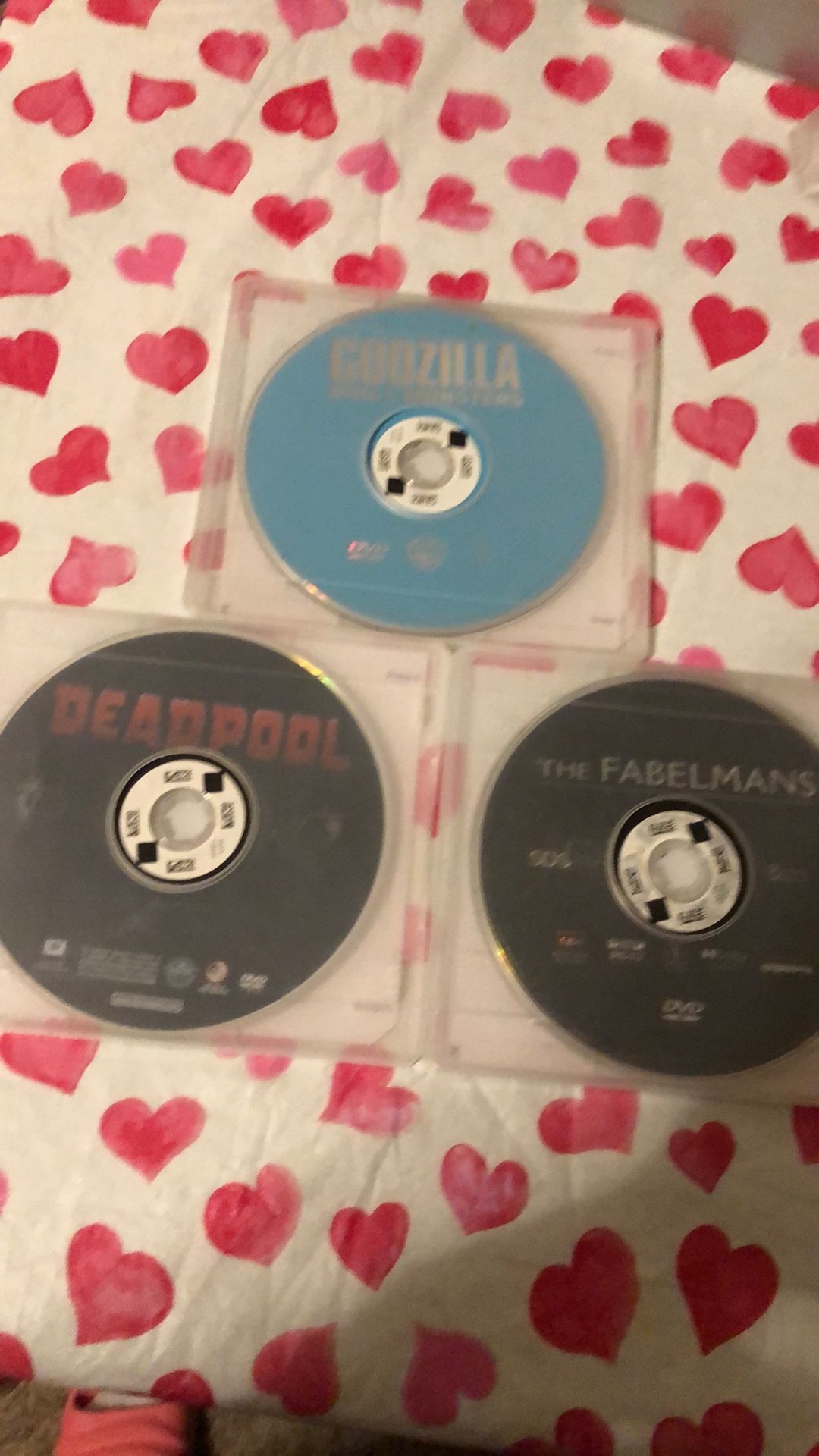 3 DVDS